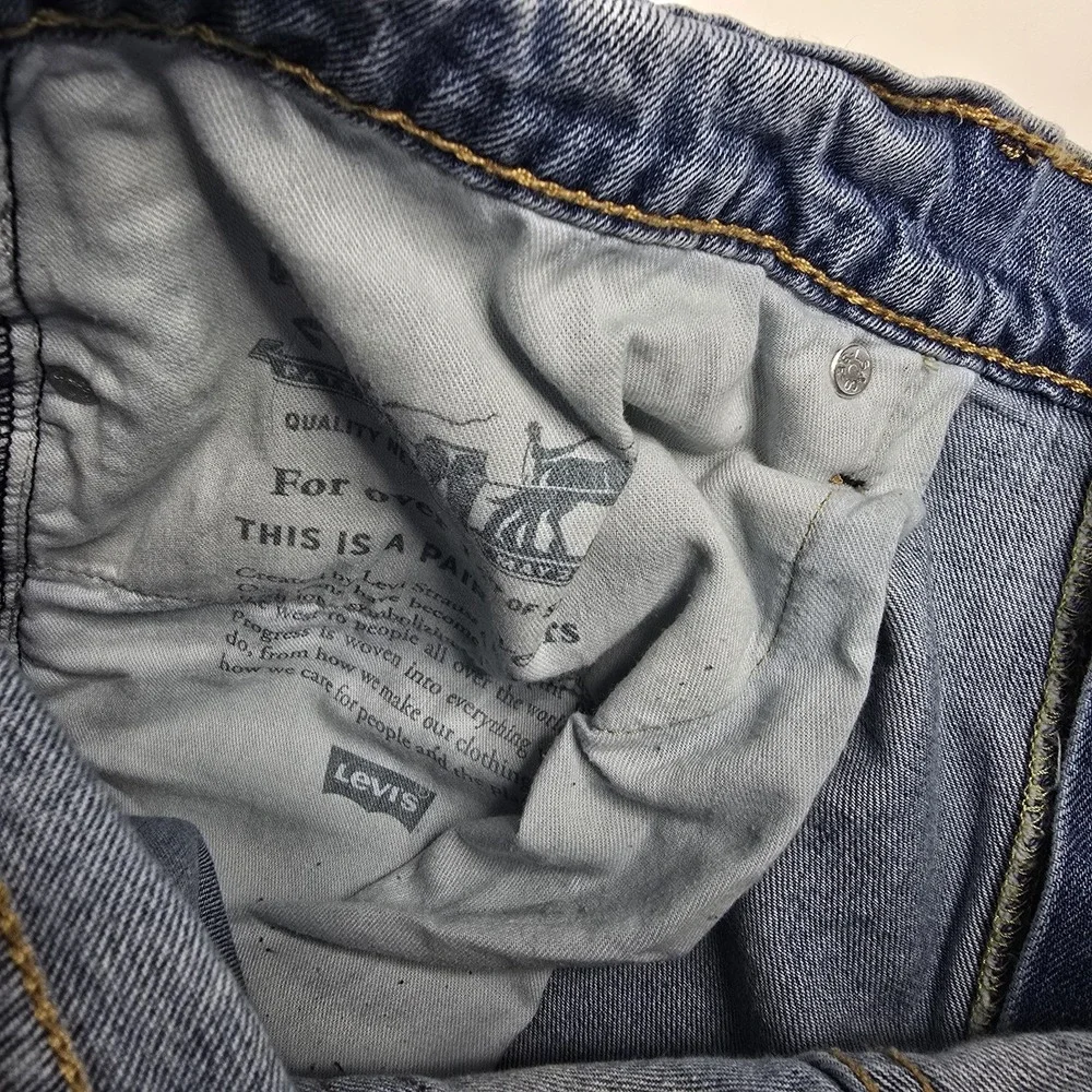 Levis 559 Jeans ‎ Mens 38x30 Relaxed Straight Fit Blue Classic 5 Pockets